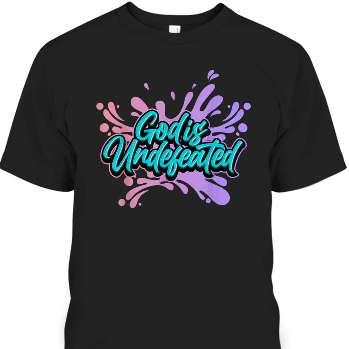 God Is Undefeated Christian Religious T-Shirt