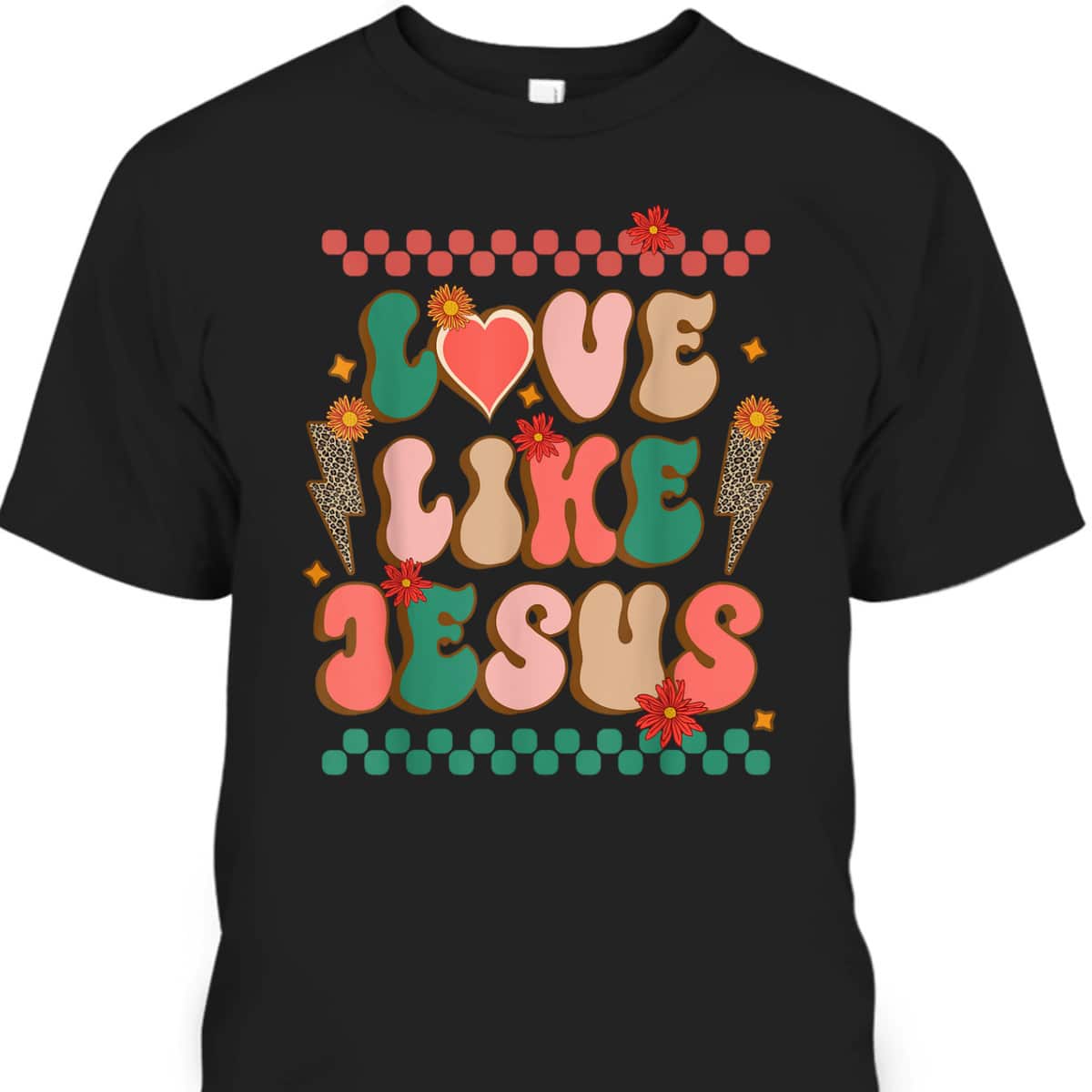 Love Like Jesus Merry Christmas Xmas Christian T-Shirt