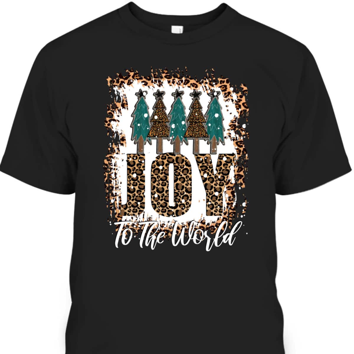 Joy To The World Country Christmas Jesus Birth Christian T-Shirt