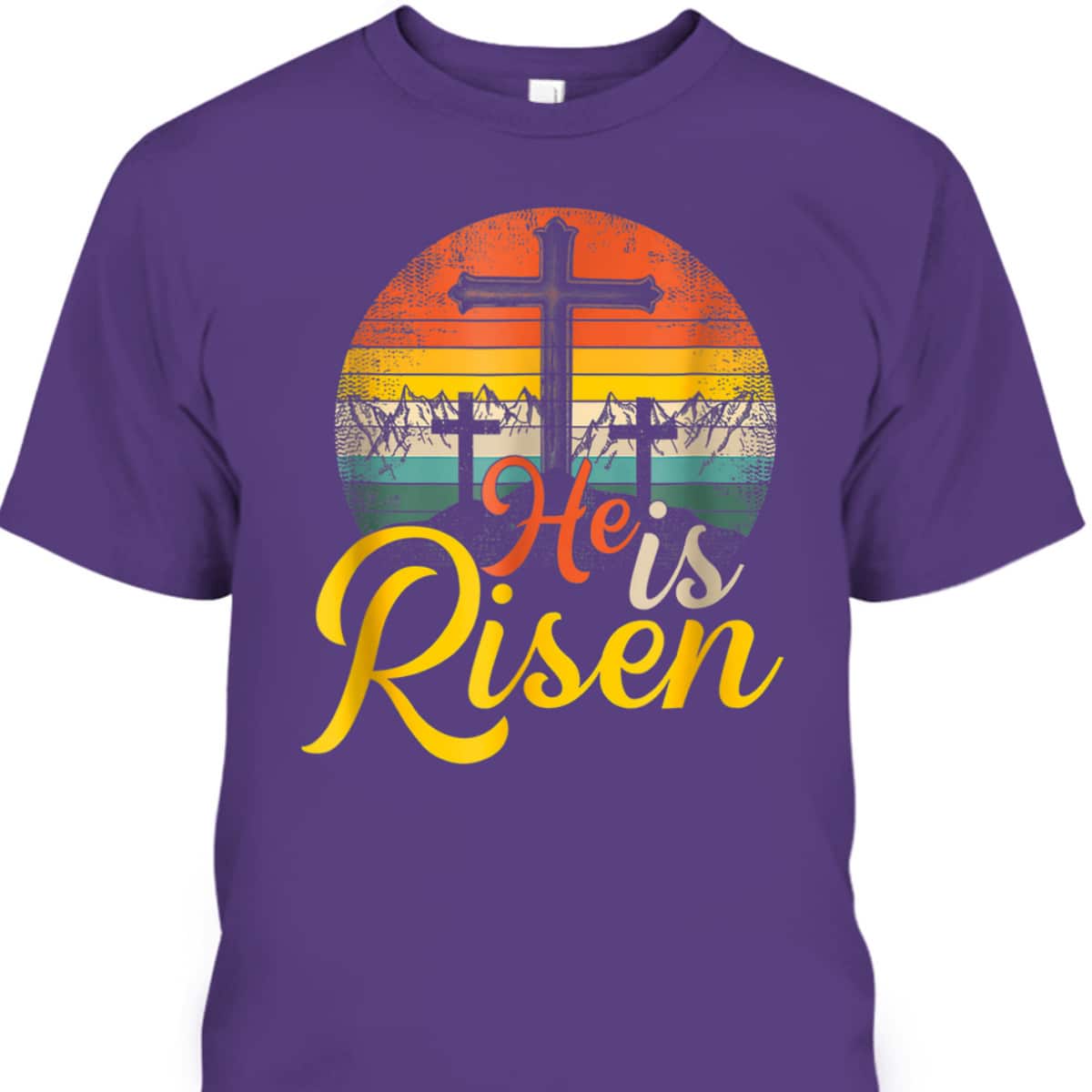 He Is Risen Christian Easter Day Jesus T-Shirt