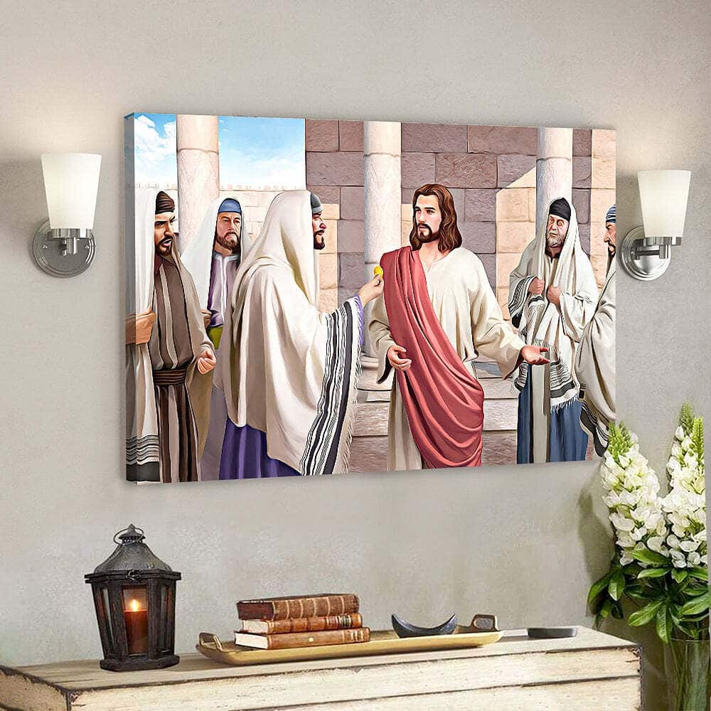 Jesus Christ Christian Faith Gift For Christian Canvas Wall Art Gift For Believers