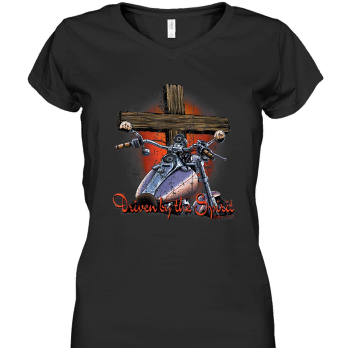 Driven By The Spirit Cool Vintage Christian Biker T-Shirt Driven By The Spirit Cool Vintage Christian Biker T-Shirt