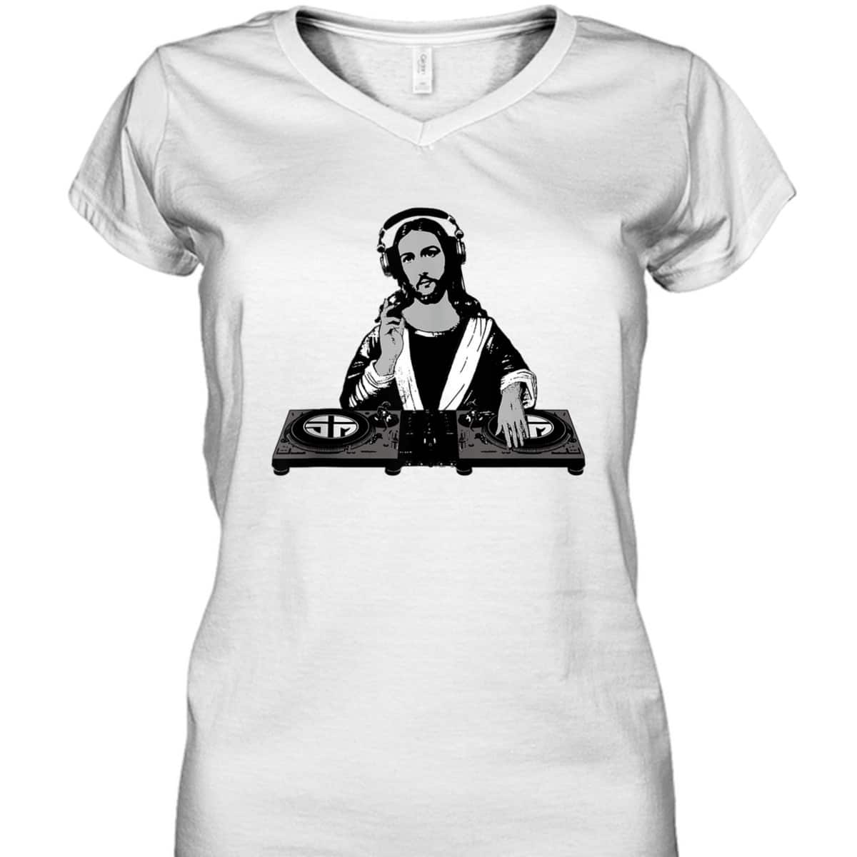 DJ Jesus Funny Christian T-Shirt Unique Gift For Jesus Lovers DJ Jesus Funny Christian T-Shirt Unique Gift For Jesus Lovers