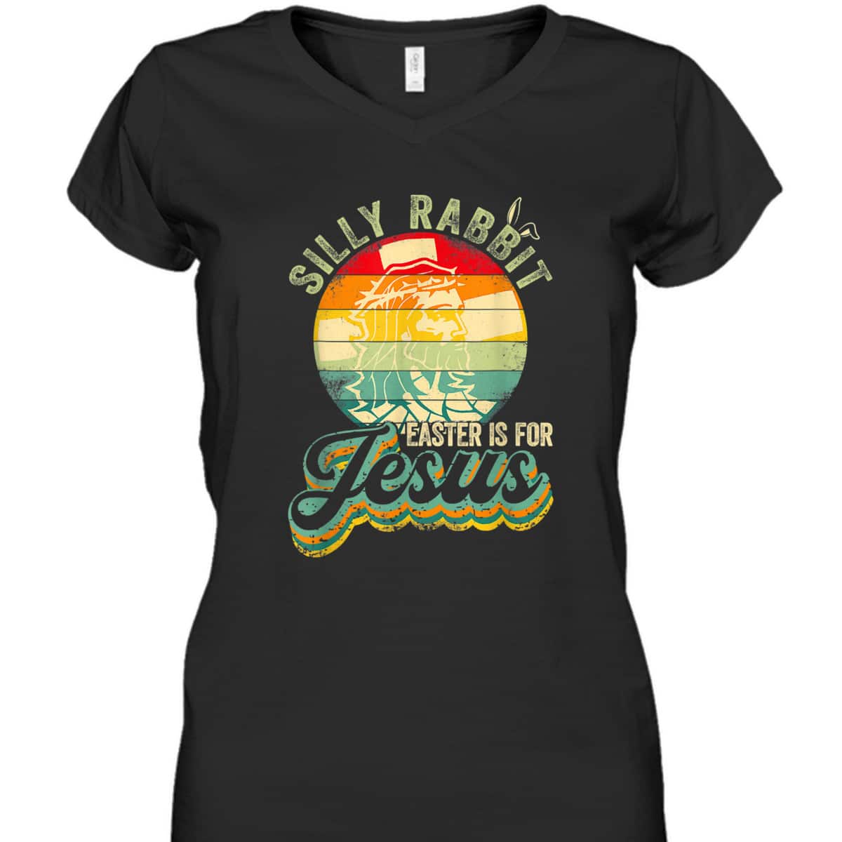 Retro Silly Rabbit Easter Is For Jesus T-Shirt Christian Religion Gift Retro Silly Rabbit Easter Is For Jesus T-Shirt Christian Religion Gift
