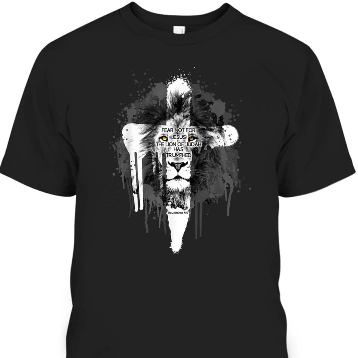 Awesome Christian T-Shirt The Lion Of Judah Has Triumphed Awesome Christian T-Shirt The Lion Of Judah Has Triumphed