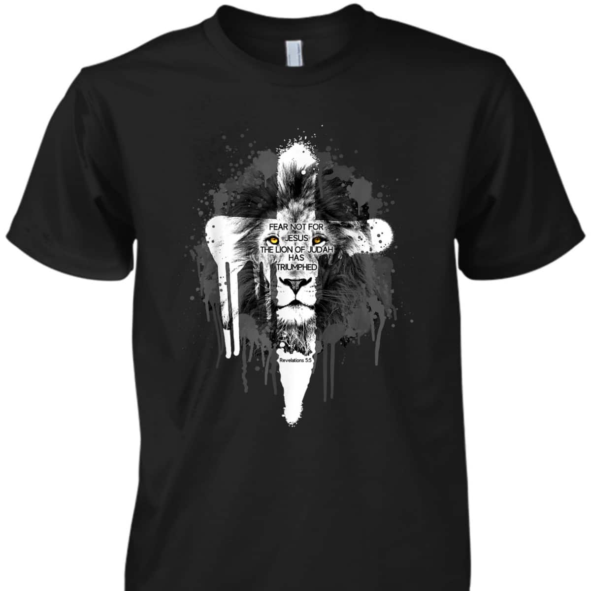 Awesome Christian T-Shirt The Lion Of Judah Has Triumphed