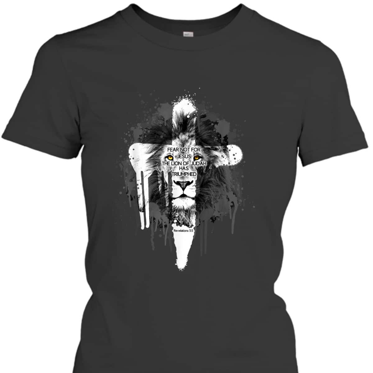 Awesome Christian T-Shirt The Lion Of Judah Has Triumphed Awesome Christian T-Shirt The Lion Of Judah Has Triumphed