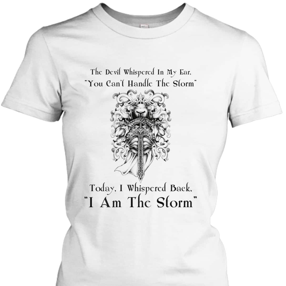 I Am The Storm T-Shirt Christian Religion Gift I Am The Storm T-Shirt Christian Religion Gift