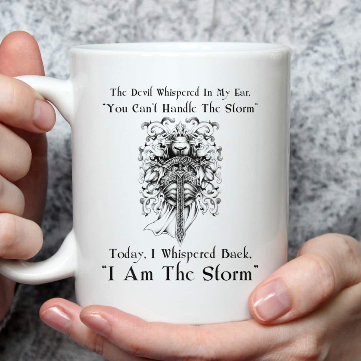 I Am The Storm T-Shirt Christian Religion Gift
