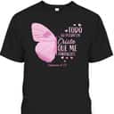 Christian Spanish Bible Verse Religious T-Shirt Filipenses 4:13