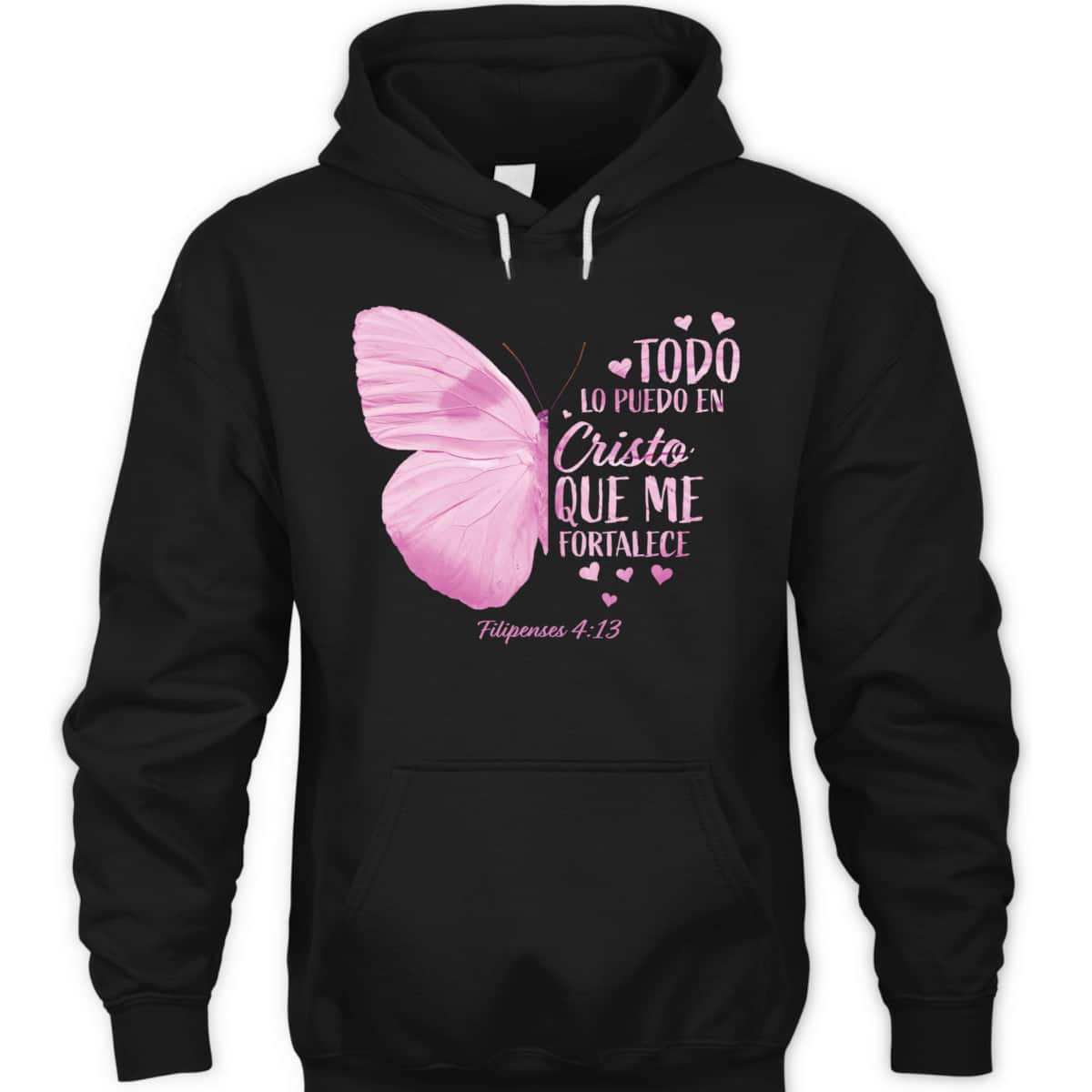 Christian Spanish Bible Verse Religious T-Shirt Filipenses 4:13 Christian Spanish Bible Verse Religious T-Shirt Filipenses 4:13