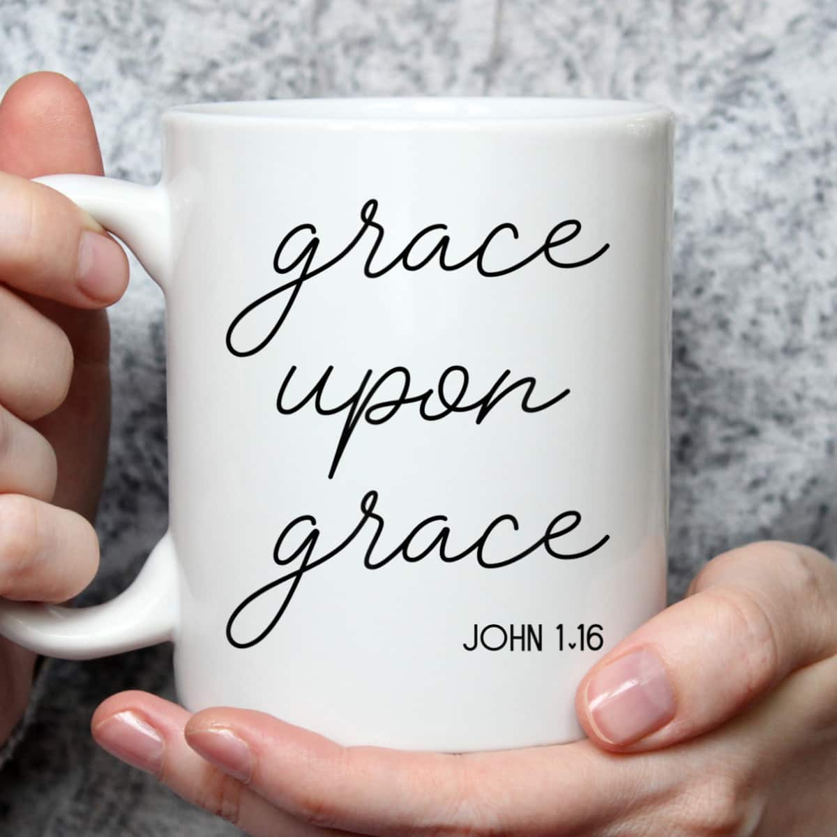 Grace Upon Grace Jesus John 1:16 Christian Religious Bible Verse T-Shirt