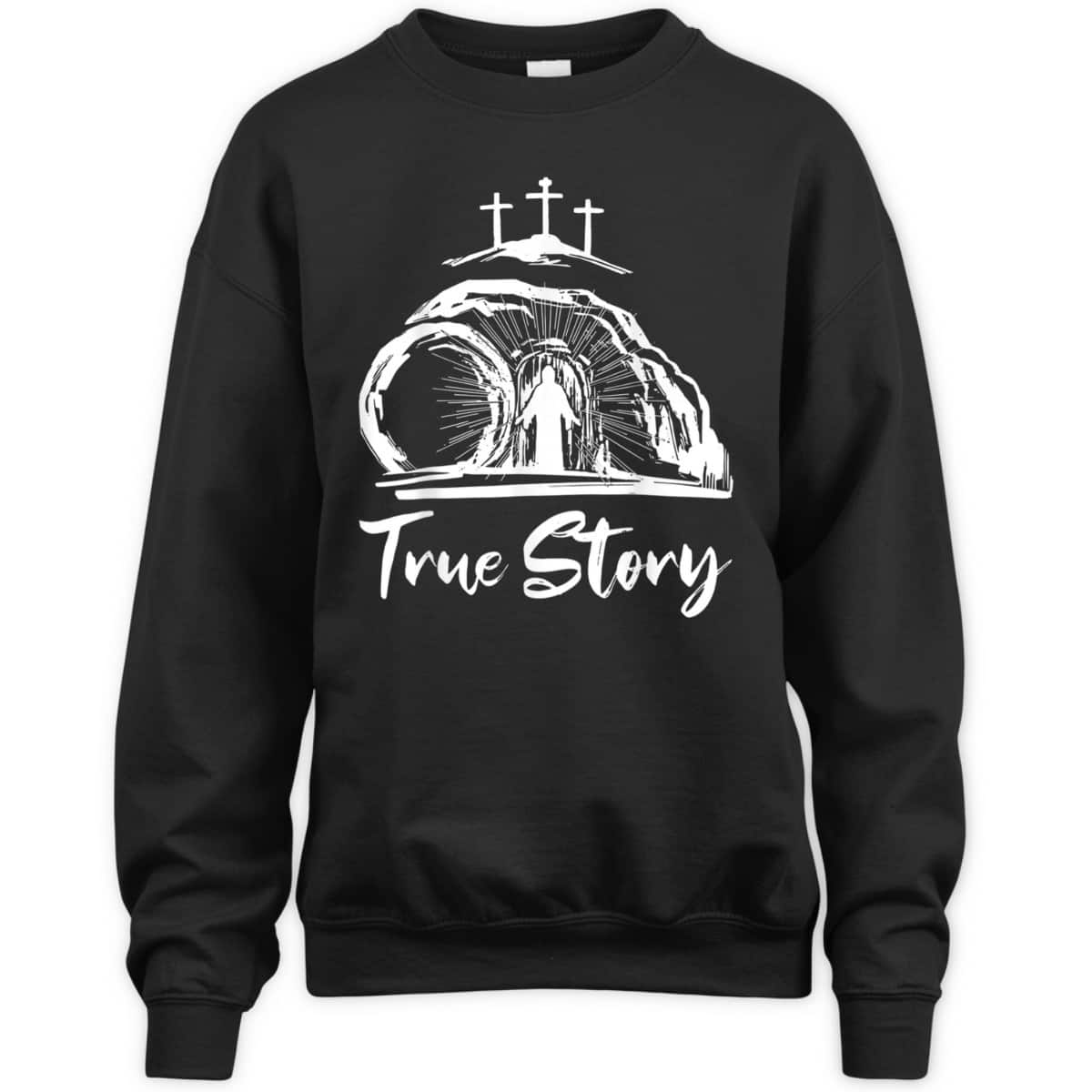 He Is Risen T-Shirt Christian Cross True Story Jesus Easter Day Gift He Is Risen T-Shirt Christian Cross True Story Jesus Easter Day Gift