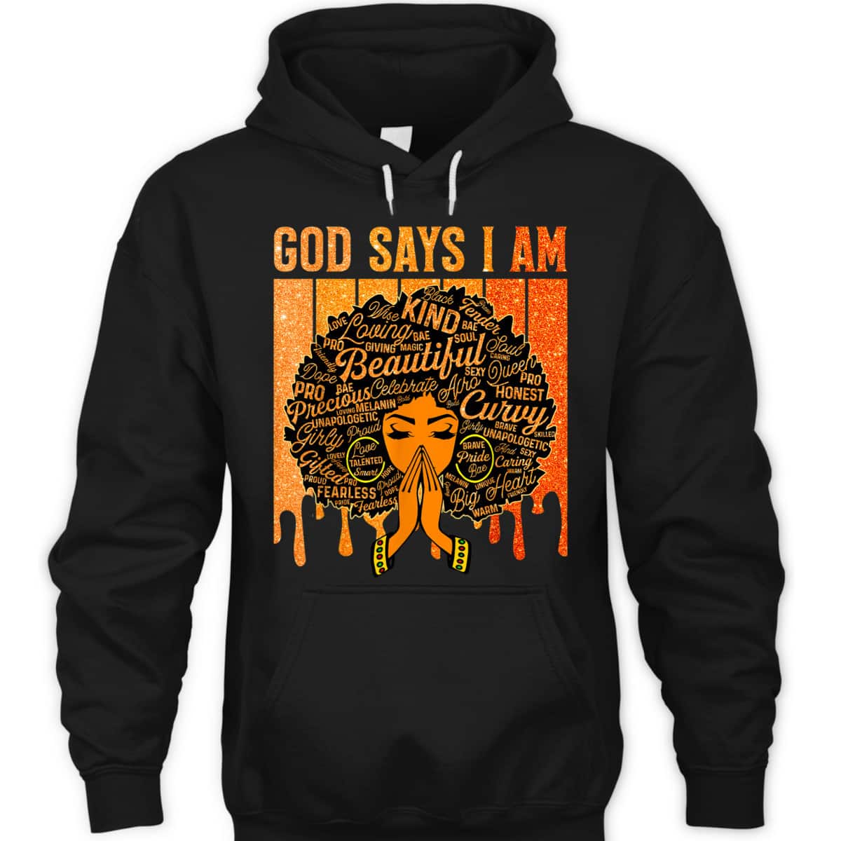 Black History Month Juneteenth God Says I Am T-Shirt Black History Month Juneteenth God Says I Am T-Shirt