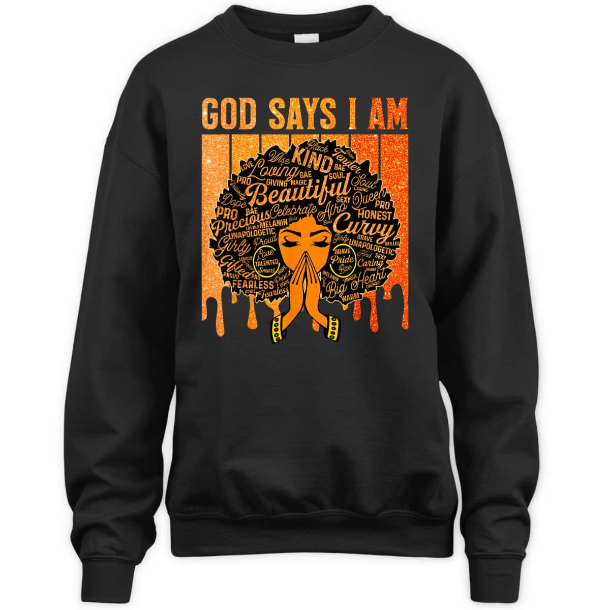 Black History Month Juneteenth God Says I Am T-Shirt Black History Month Juneteenth God Says I Am T-Shirt