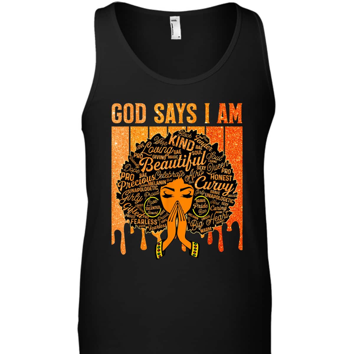 Black History Month Juneteenth God Says I Am T-Shirt Black History Month Juneteenth God Says I Am T-Shirt
