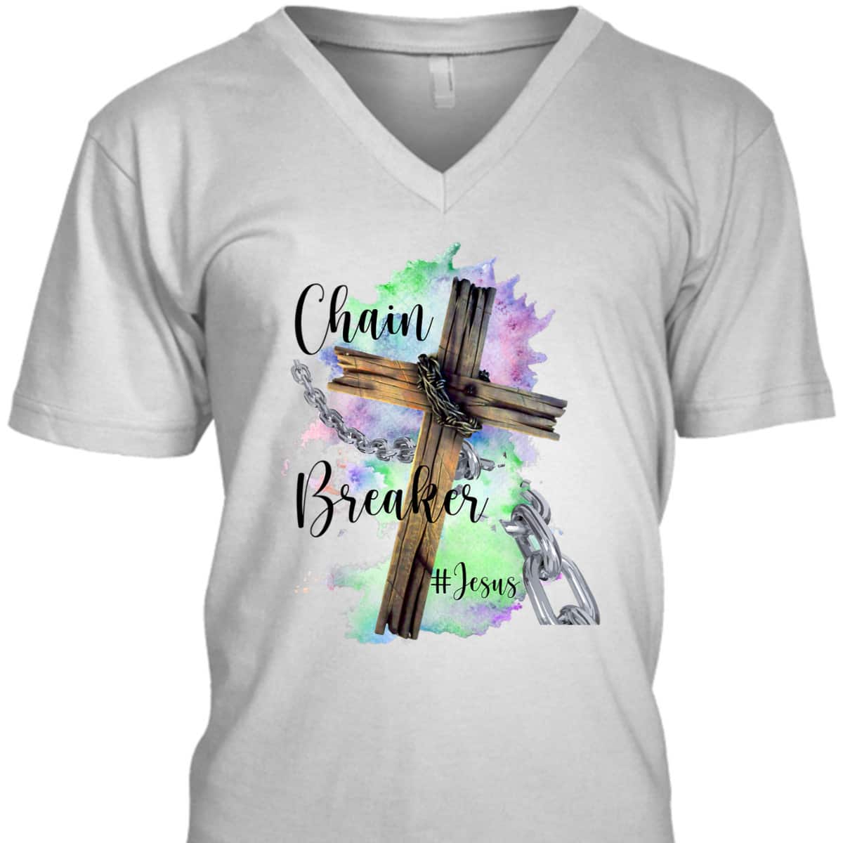Jesus The Chain Breaker T-Shirt Jesus The Chain Breaker T-Shirt