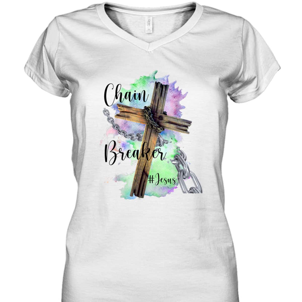Jesus The Chain Breaker T-Shirt Jesus The Chain Breaker T-Shirt
