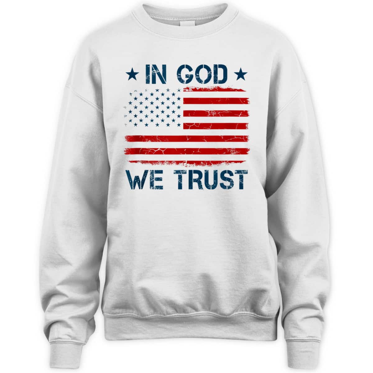 Vintage US American Flag In God We Trust T-Shirt Vintage US American Flag In God We Trust T-Shirt
