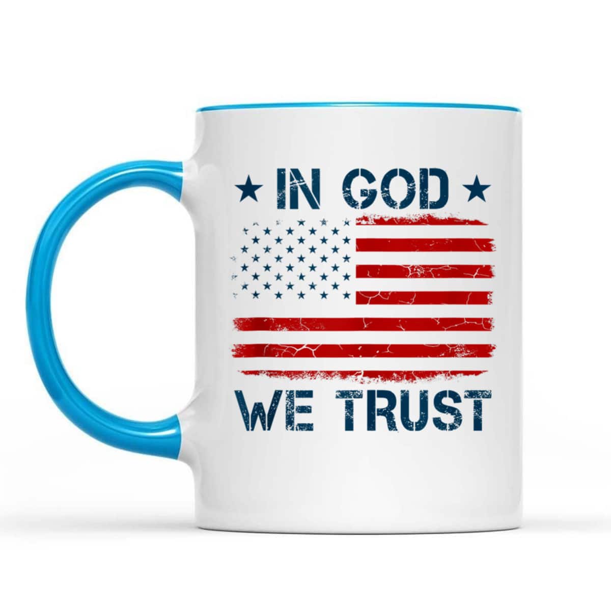 Vintage US American Flag In God We Trust T-Shirt Vintage US American Flag In God We Trust T-Shirt