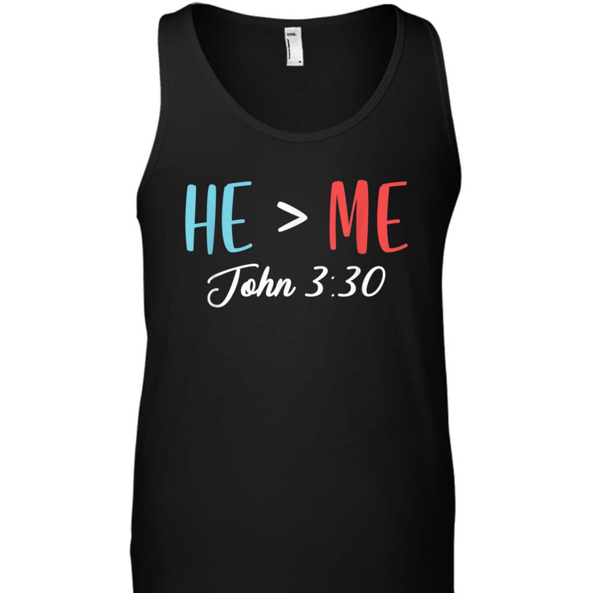 John 3:30 T-Shirt God Follower Jesus Believer Bible Verse Gift John 3:30 T-Shirt God Follower Jesus Believer Bible Verse Gift