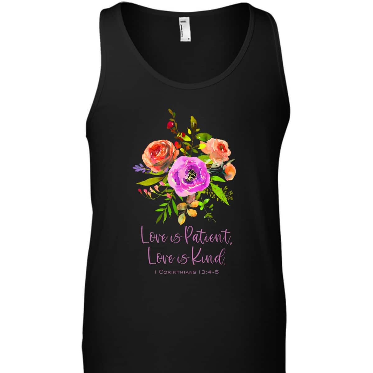 Love Is Patient And Kind 1 Corinthians Christian Bible Verse T-Shirt Love Is Patient And Kind 1 Corinthians Christian Bible Verse T-Shirt