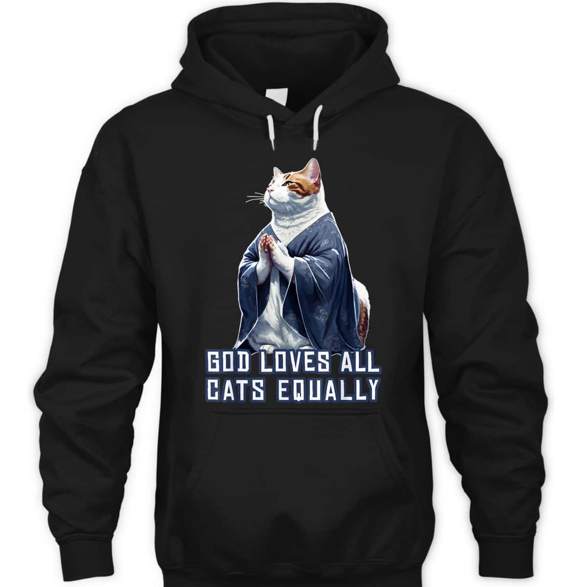 God Loves All Cats Equally T-Shirt Best Gift For Christian Cat Lovers God Loves All Cats Equally T-Shirt Best Gift For Christian Cat Lovers