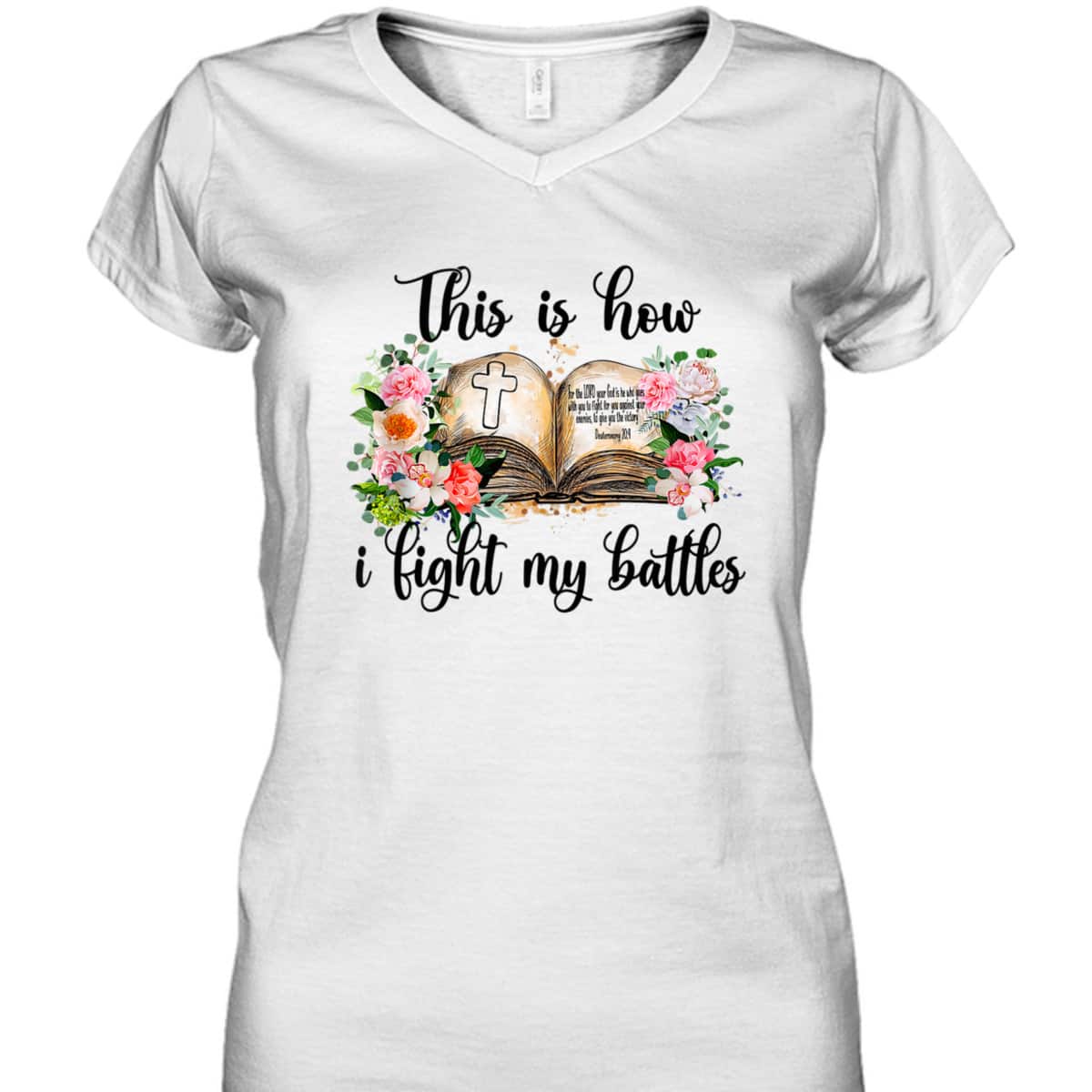 This Is How I Fight My Battles T-Shirt Christian Jesus Lovers Gift This Is How I Fight My Battles T-Shirt Christian Jesus Lovers Gift