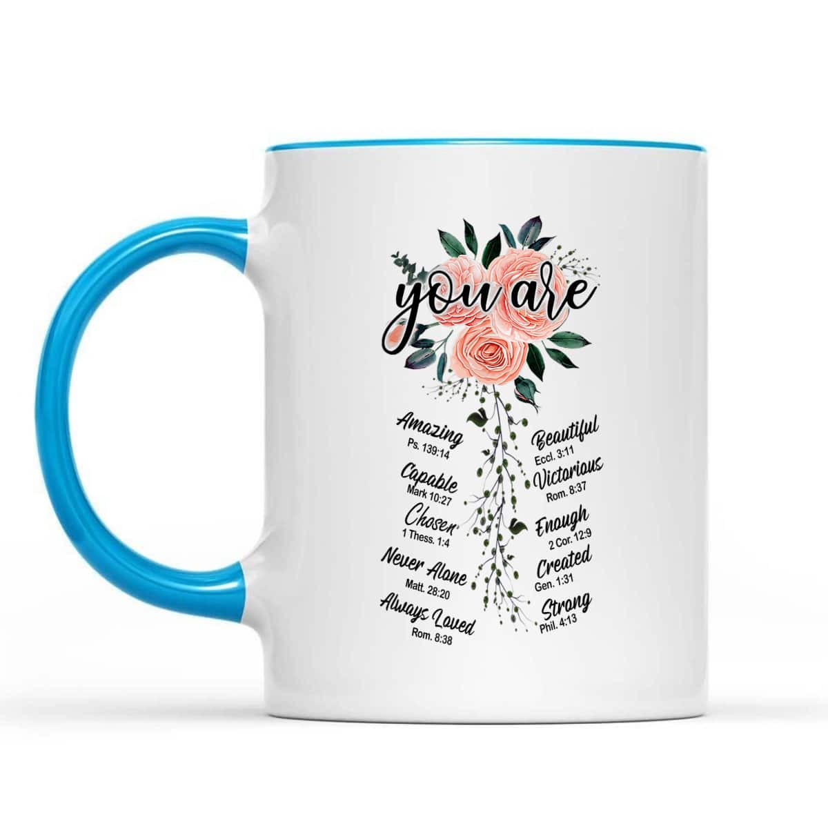 Floral You Are Christian Bible Verse Religious T-Shirt Gift Floral You Are Christian Bible Verse Religious T-Shirt Gift