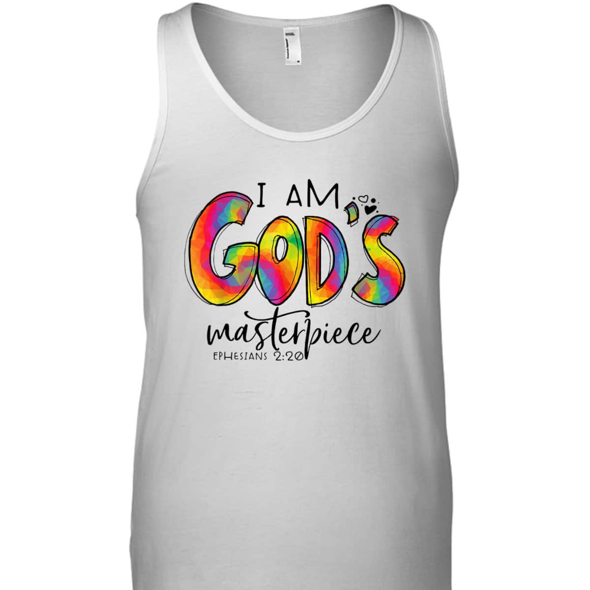 I’m God's Masterpiece Ephesians 2:20 T-Shirt Bible Verse Christian Gift I’m God's Masterpiece Ephesians 2:20 T-Shirt Bible Verse Christian Gift