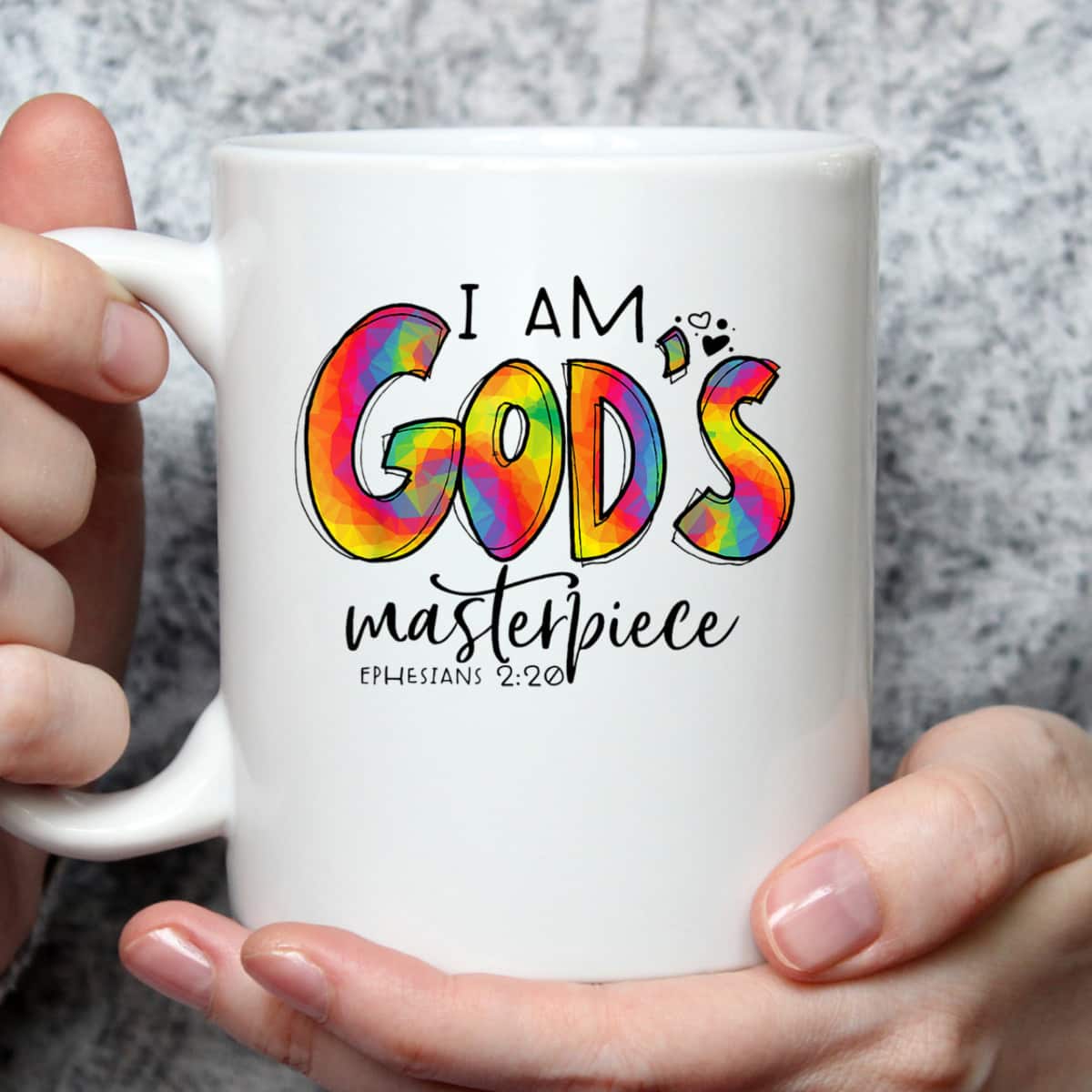 I&rsquo;m God's Masterpiece Ephesians 2:20 T-Shirt Bible Verse Christian Gift