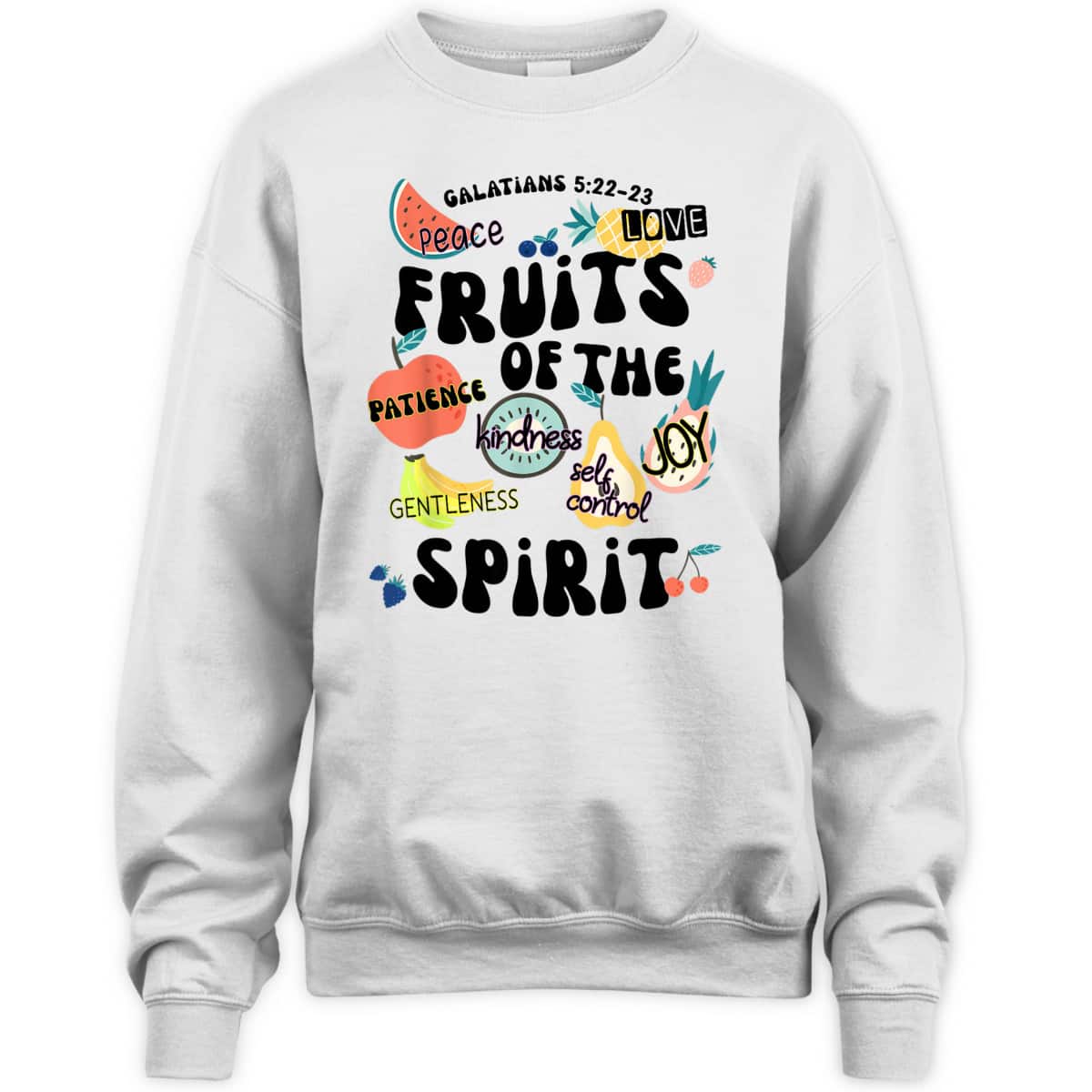 Fruits Of The Spirit Galatians 5:22-23 Bible Verse T-Shirt Gift Fruits Of The Spirit Galatians 5:22-23 Bible Verse T-Shirt Gift