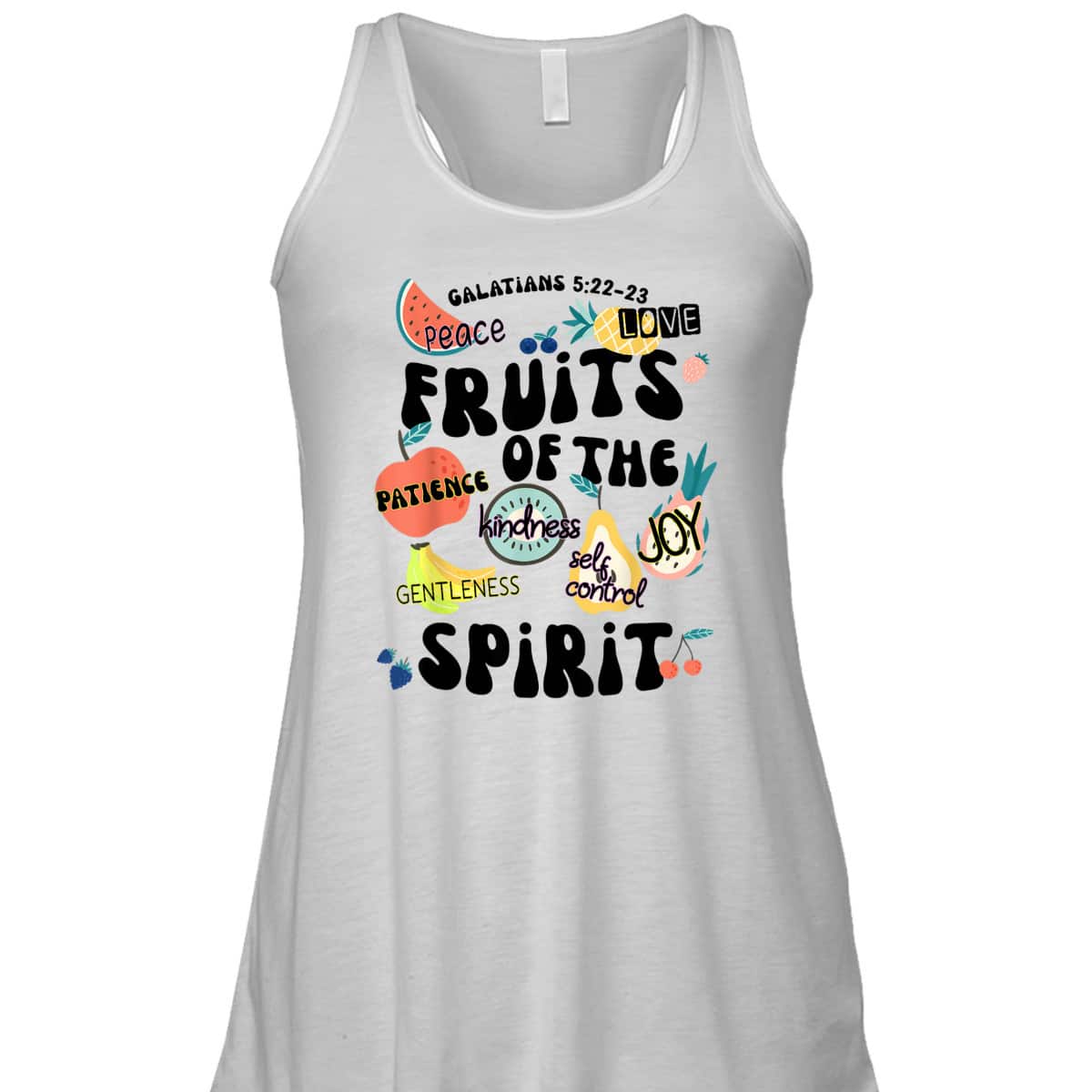 Fruits Of The Spirit Galatians 5:22-23 Bible Verse T-Shirt Gift