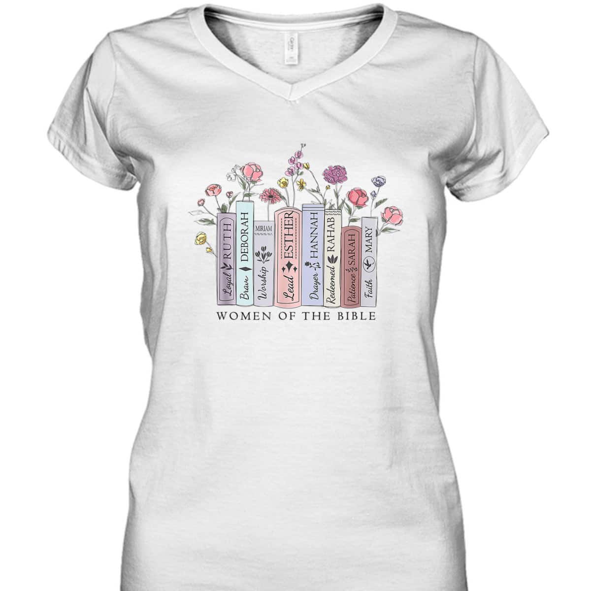 Women Of The Bible T-Shirt Religious Christian Faith Jesus Women Of The Bible T-Shirt Religious Christian Faith Jesus