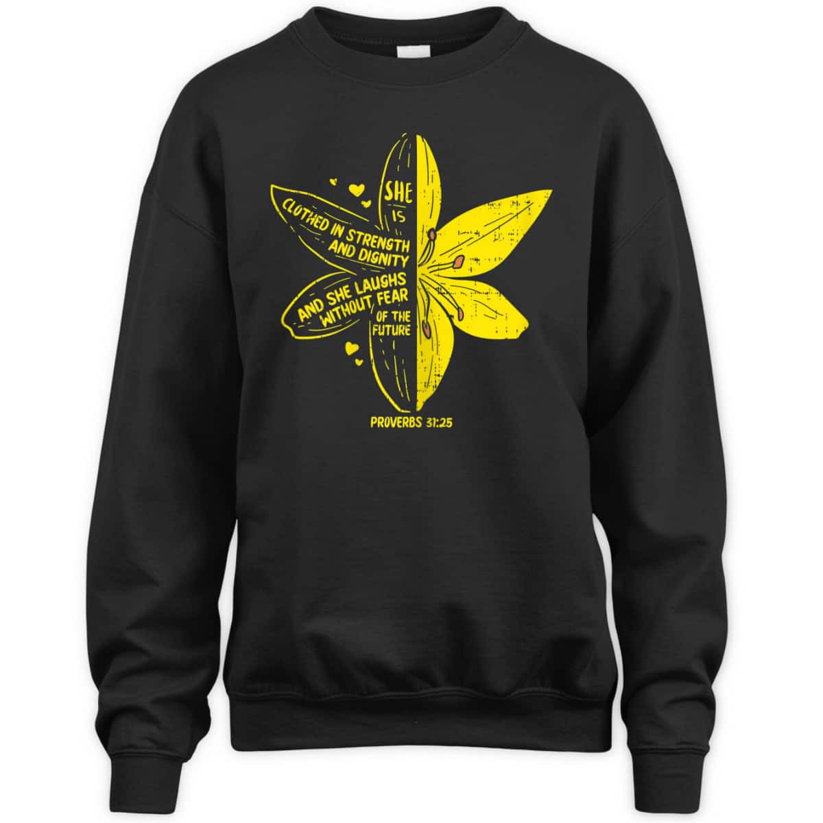 She's Clothed In Strength And Dignity T-Shirt Proverbs 31:25 Bible Verse Christian Gift She's Clothed In Strength And Dignity T-Shirt Proverbs 31:25 Bible Verse Christian Gift