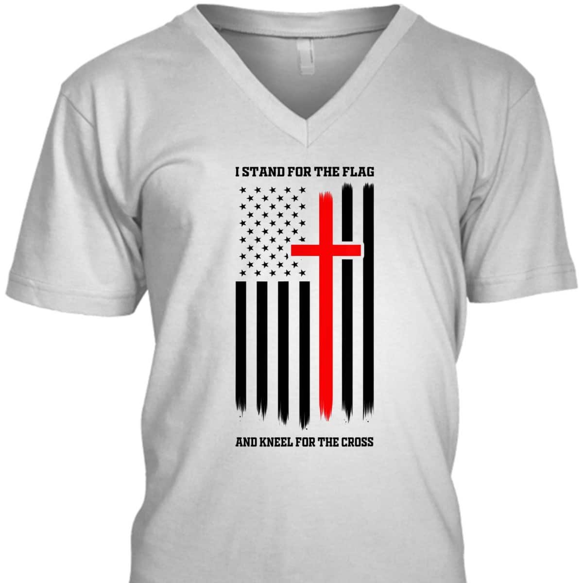 Veteran's Day T-Shirt I Stand For The Flag And Kneel For The Cross Veteran's Day T-Shirt I Stand For The Flag And Kneel For The Cross