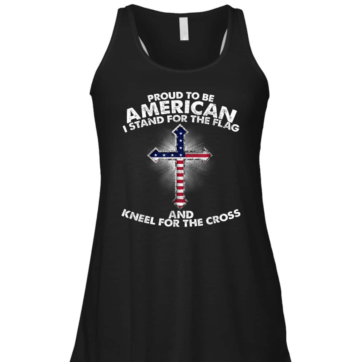 Stand For The Flag Kneel For The Cross Christian Patriotic US America Religious T-Shirt Stand For The Flag Kneel For The Cross Christian Patriotic US America Religious T-Shirt