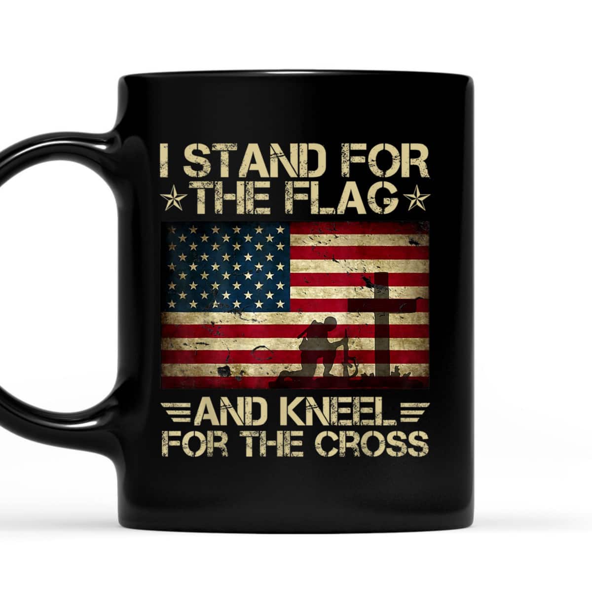 I Stand For The Flag Kneel For The Cross Memorial Day T-Shirt Veterans Day Gift I Stand For The Flag Kneel For The Cross Memorial Day T-Shirt Veterans Day Gift