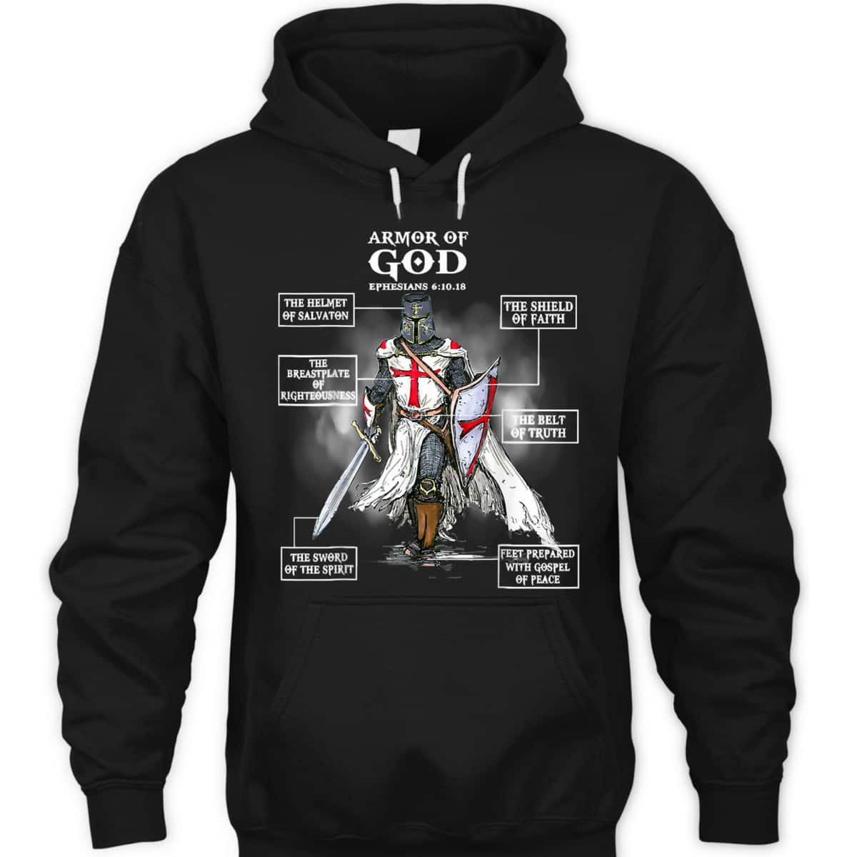 Armor Of God T-Shirt Bible Verse Ephesians 611 Christian Gift Armor Of God T-Shirt Bible Verse Ephesians 611 Christian Gift