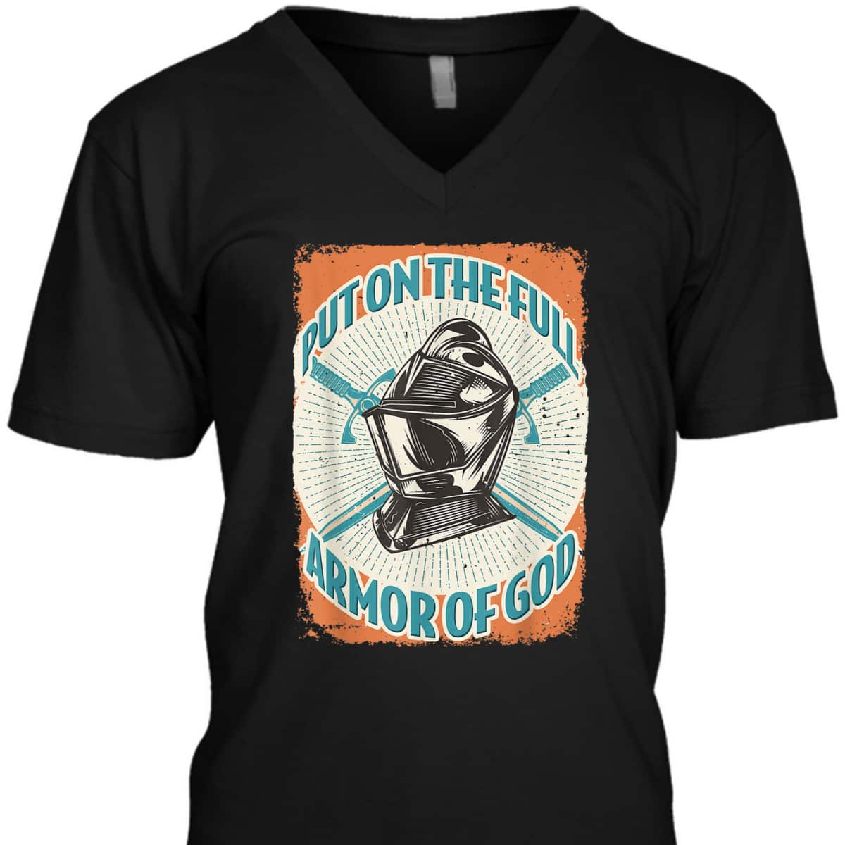 Christian Faith Religious Full Armor Of God Ephesians 617 T-Shirt Christian Faith Religious Full Armor Of God Ephesians 617 T-Shirt