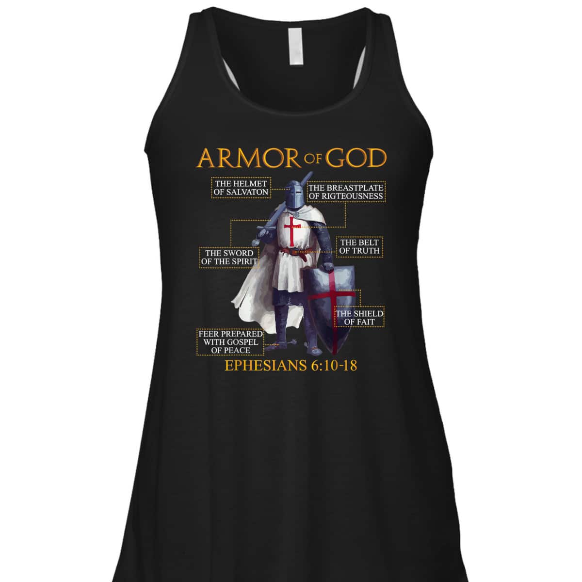 Armor Of God T-Shirt Ephesians Bible Verse Religious Christian Gift Armor Of God T-Shirt Ephesians Bible Verse Religious Christian Gift