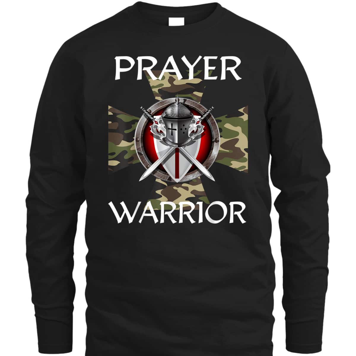 Armor Of God T-Shirt Christian Prayer Warrior Green Camo Christian Cross Religious Gift Armor Of God T-Shirt Christian Prayer Warrior Green Camo Christian Cross Religious Gift