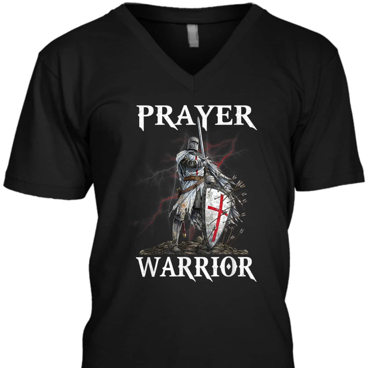 Christian Prayer Warrior Armor Of God T-Shirt Christian Religious Gift Christian Prayer Warrior Armor Of God T-Shirt Christian Religious Gift