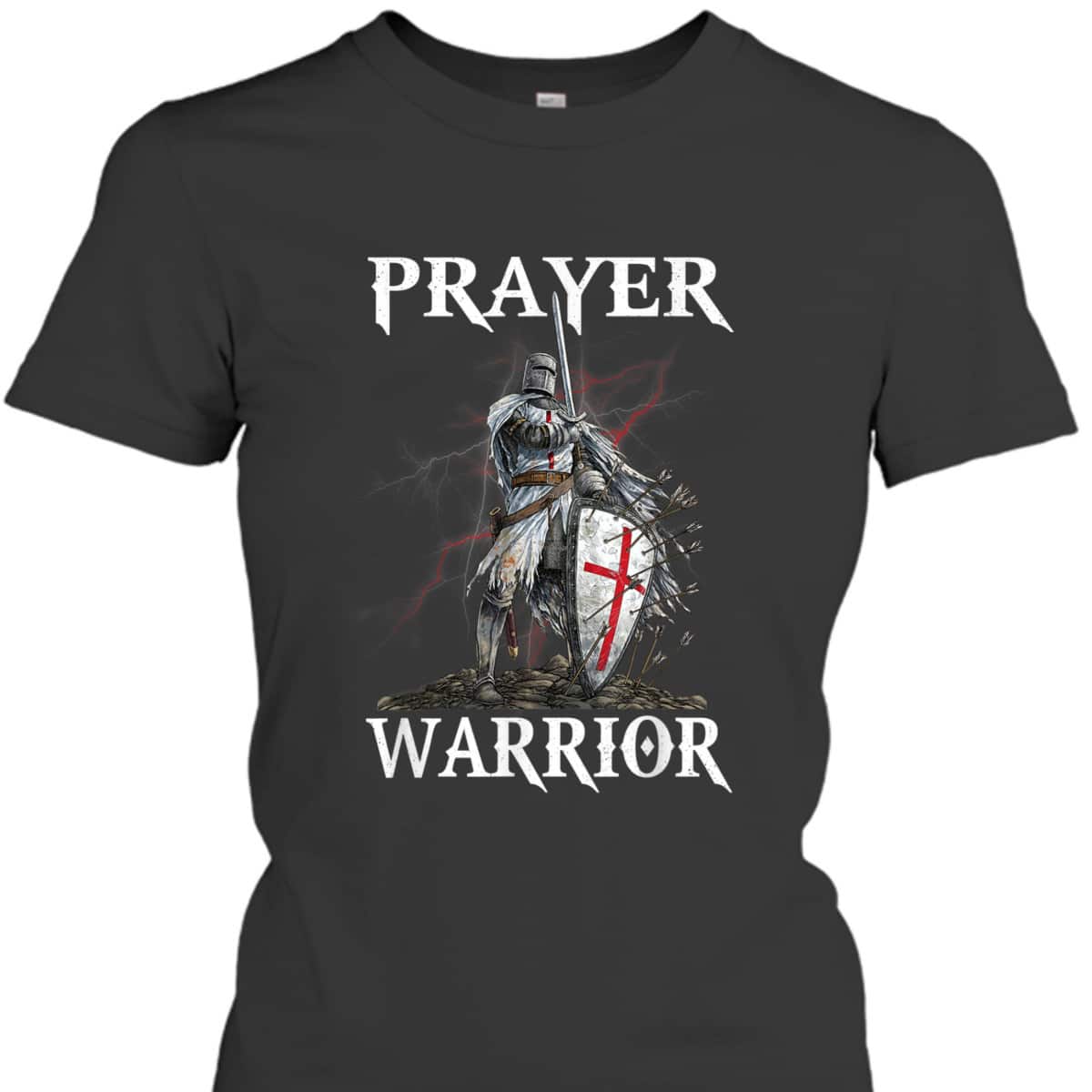 Christian Prayer Warrior Armor Of God T-Shirt Christian Religious Gift Christian Prayer Warrior Armor Of God T-Shirt Christian Religious Gift