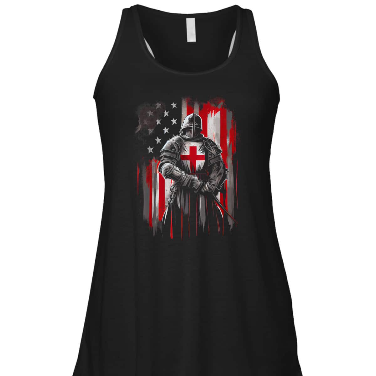 Armor Of God T-Shirt US Flag Knight Templar Independence Day Patriot Christians Gift Armor Of God T-Shirt US Flag Knight Templar Independence Day Patriot Christians Gift