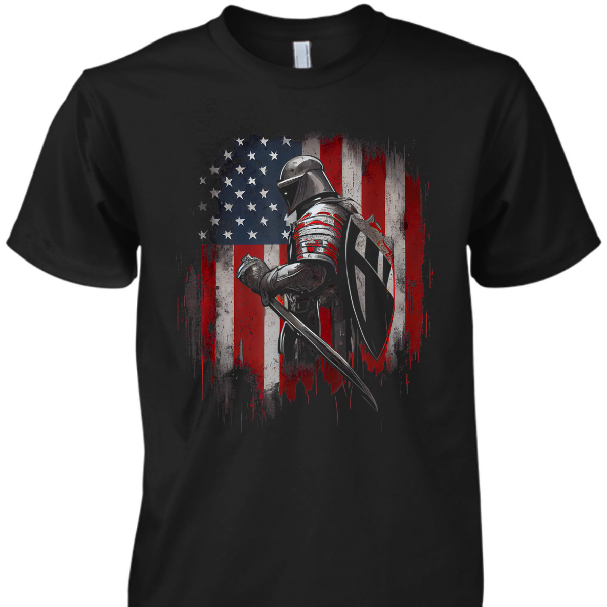US Flag Armor Of God T-Shirt Knight Templar 4th Of July Patriot Christians Gift US Flag Armor Of God T-Shirt Knight Templar 4th Of July Patriot Christians Gift