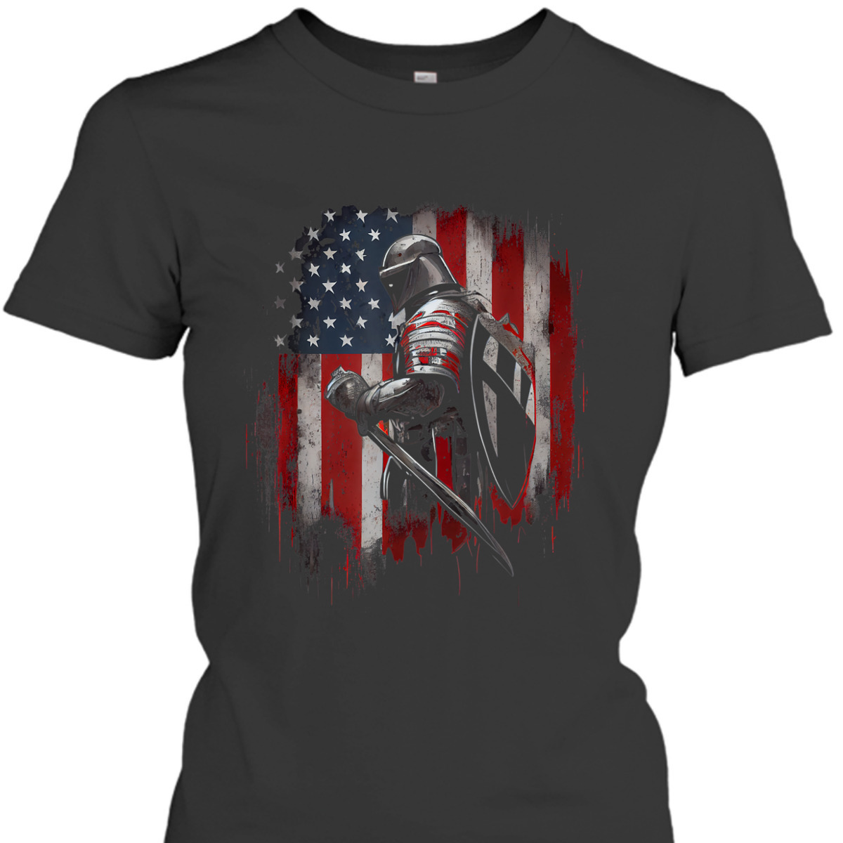 US Flag Armor Of God T-Shirt Knight Templar 4th Of July Patriot Christians Gift US Flag Armor Of God T-Shirt Knight Templar 4th Of July Patriot Christians Gift