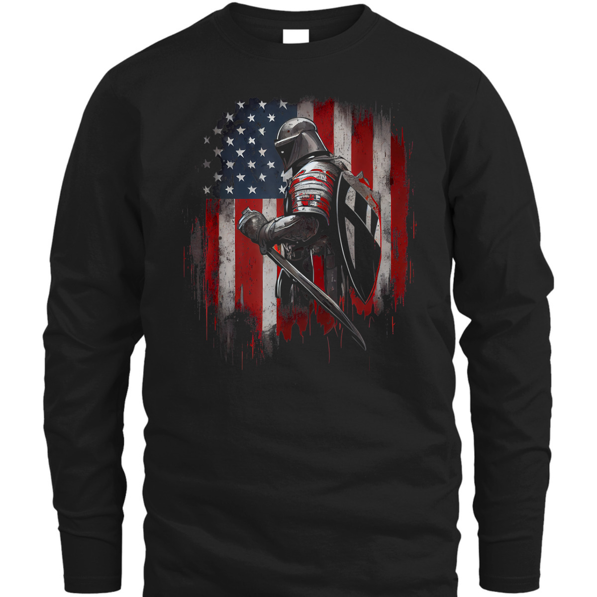 US Flag Armor Of God T-Shirt Knight Templar 4th Of July Patriot Christians Gift US Flag Armor Of God T-Shirt Knight Templar 4th Of July Patriot Christians Gift
