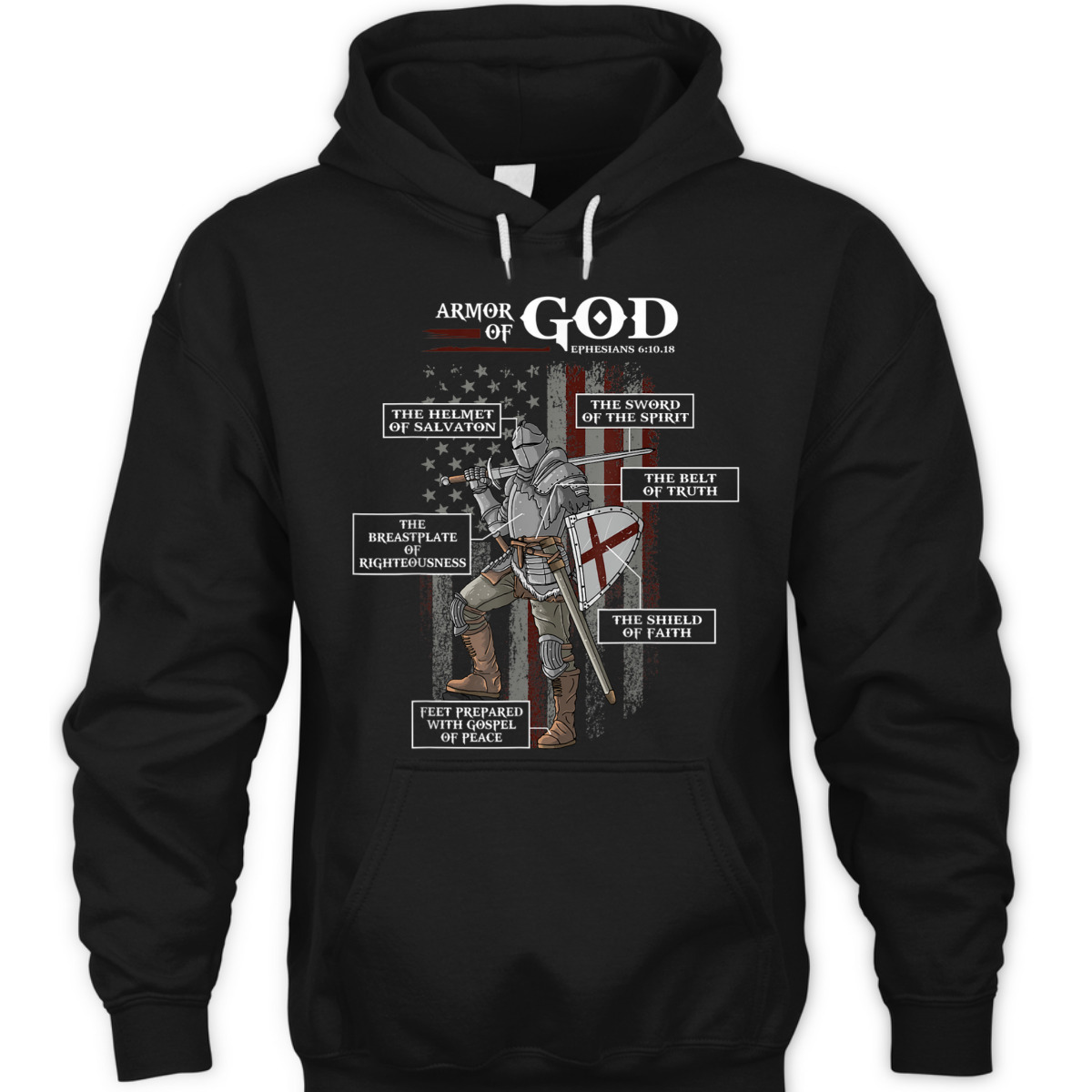 US American Flag Armor Of God T-Shirt Ephesians 6:10.18 Christian Bible Verse Gift US American Flag Armor Of God T-Shirt Ephesians 6:10.18 Christian Bible Verse Gift