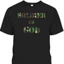 Veterans Day T-Shirt Soldier Of God Vintage Meaning Gift For Christian Veterans Veterans Day T-Shirt Soldier Of God Vintage Meaning Gift For Christian Veterans